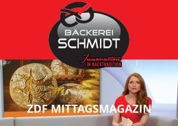 ZDF Mittagsmagazin zu Besuch in der Bäckerei Schmidt in Karlsruhe